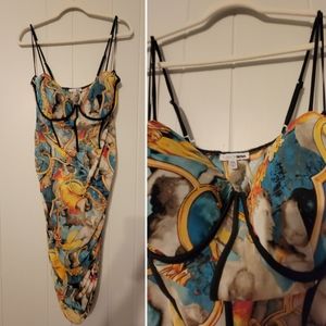 Fashion Nova Sheer Lingerie Inspired Bodycon Dress - 3xl